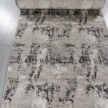Ковер 38871 - 995 GREY / GREY - Дорожка - коллекция BRAND