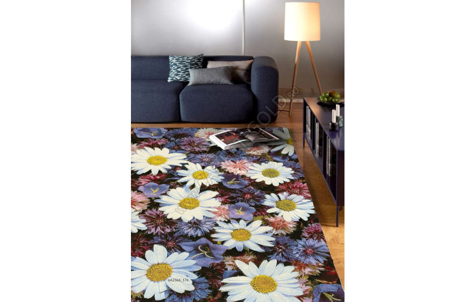 Шерстяной ковер Hunnu 6A2366 176 (Монголия)