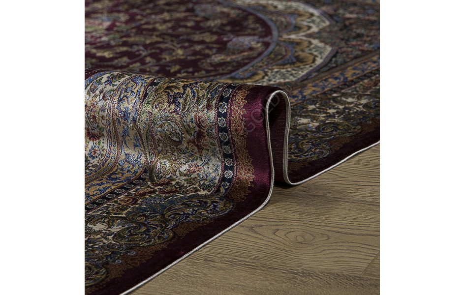 КОВРЫ ДИЗАЙН 2004K ЦВЕТ BORDO / CREAM