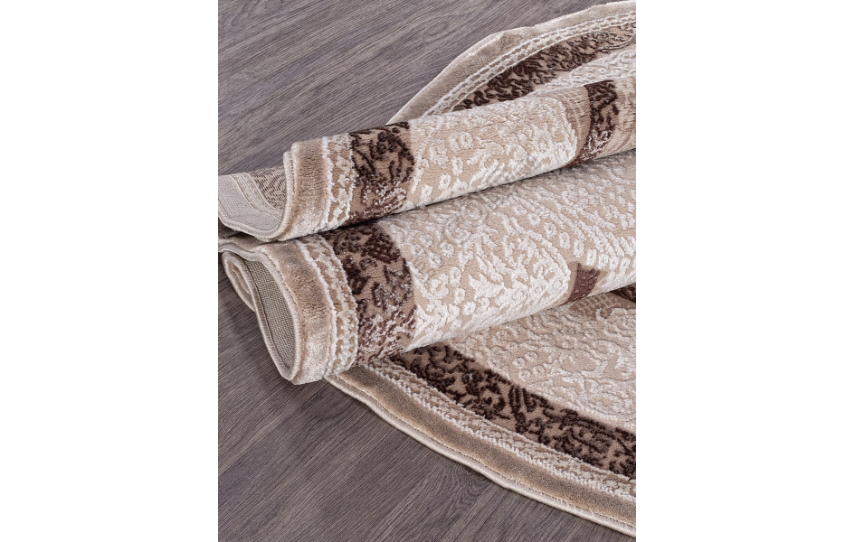 Ковер 04048B - DARK BROWN - Овал  ARMINA