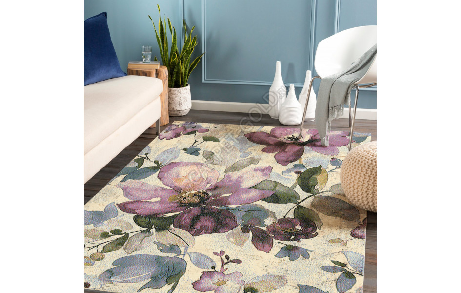 Монгольский ковер Hunnu 6A2359 001 прямоугольный