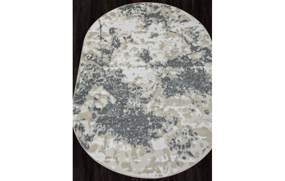 Ковер F269 - BLUE - Овал - коллекция CUBA