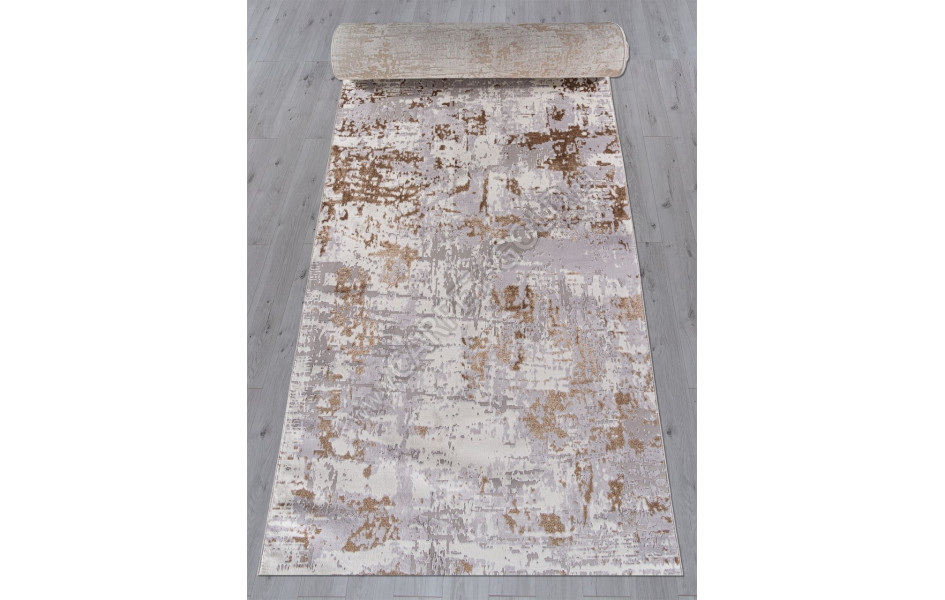 Ковер F284 - GRAY-GREEN - Дорожка - коллекция PALERMO