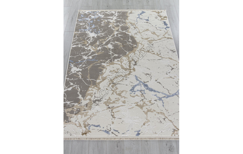 Ковер 27231A - GRY / NAVY - Прямоугольник - коллекция MOSSO